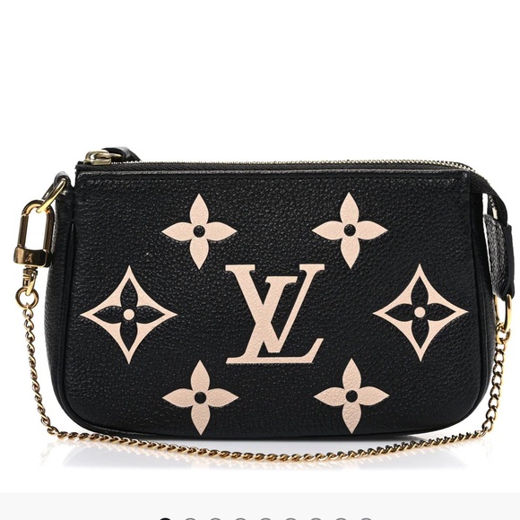 Louis Vuitton Handbags - Louis Vuitton Empreinte Monogram Giant Mini Pochette Accessories Black